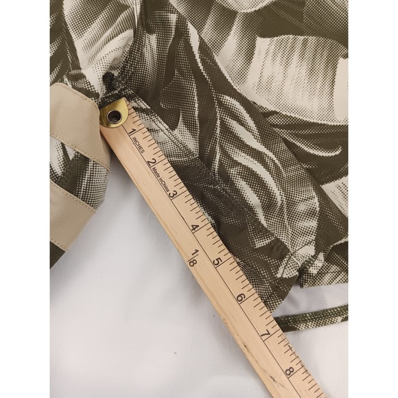 Hurley Phantom Board Shorts Tropical Leaf Print Khaki Tan Men's Size 36 - Picture 5 of 9